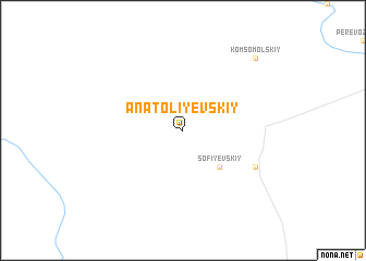 map of Anatoliyevskiy