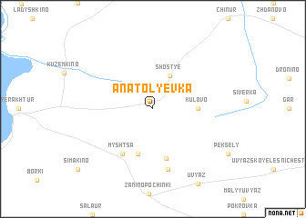 map of Anatol\