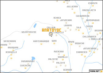 map of Añatoyoc