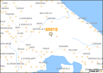 map of Añato