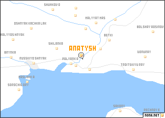 map of Anatysh