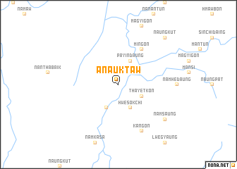 map of Anauktaw