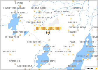 map of Anaulundawa