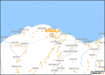 map of Anaulu