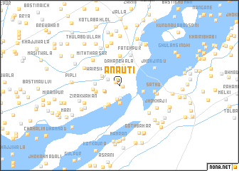 map of Anauti