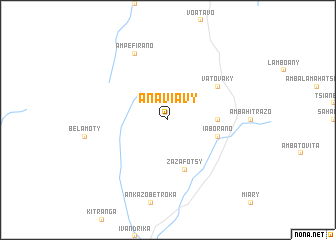 map of Anaviavy