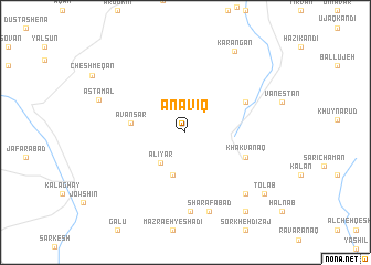 map of Anavīq