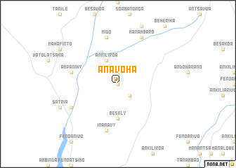 map of Anavoha