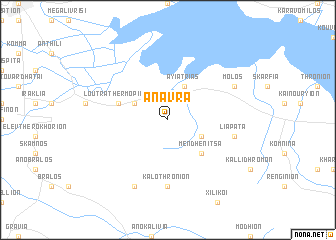 map of Anávra