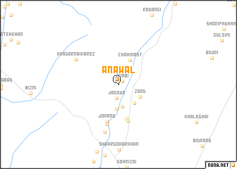 map of Anāwāl