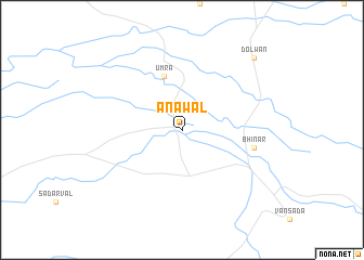 map of Anāwal