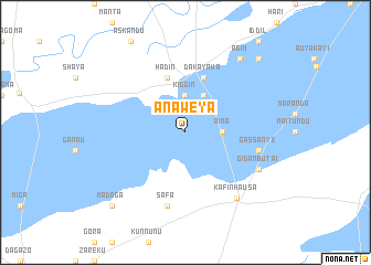 map of Anaweya