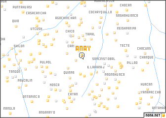 map of Añay