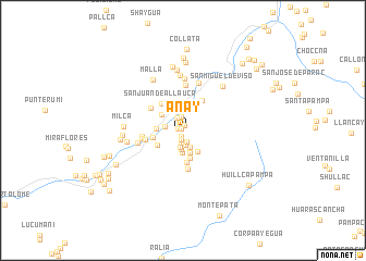 map of Anay