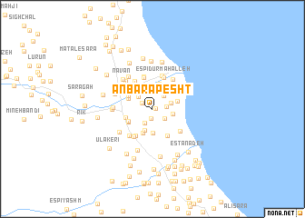 map of ‘Anbarā Pesht