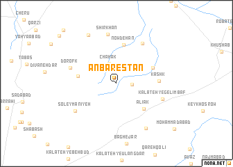 map of ‘Anbarestān
