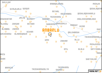 map of ‘Anbarlū