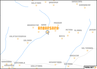 map of ‘Anbar Sarā