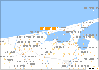 map of Anbārsar