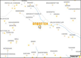 map of ‘Anbarteh