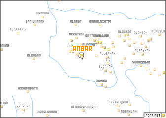 map of ‘Anbar