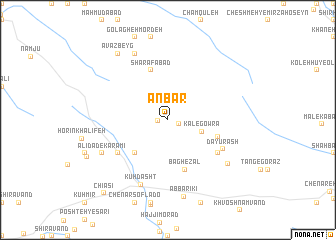 map of Anbār