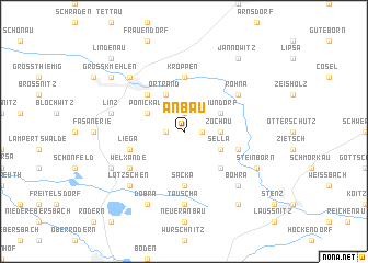 map of Anbau