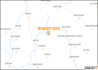 map of Anbiantang
