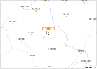 map of Anbian