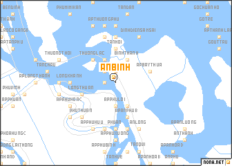 map of An Bình