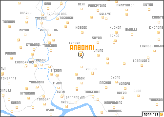 map of Anbŏm-ni