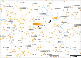 map of Anbong-ni