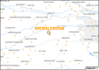 map of An Caisleán Nua