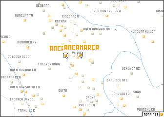 map of Ancamarca