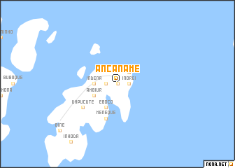 map of Ancaname