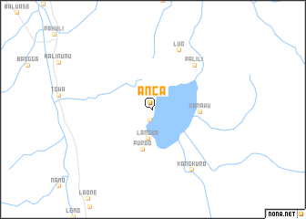 map of Anca