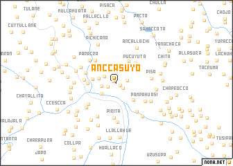 map of Anccasuyo