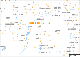 map of Anccoccahua