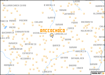 map of Anccochoco