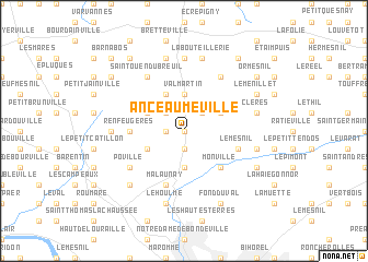 map of Anceaumeville