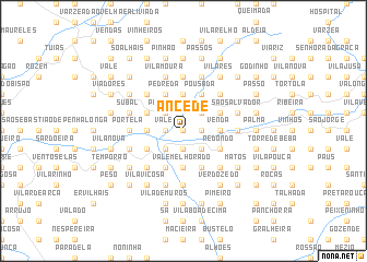 map of Ancede