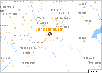 map of Anceur el Bia