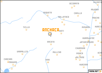 map of Anchaca