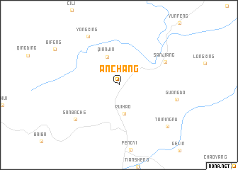 map of Anchang