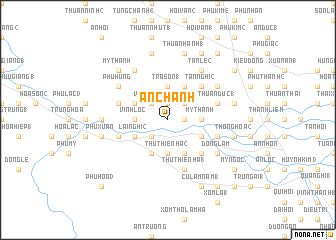 map of An Chánh