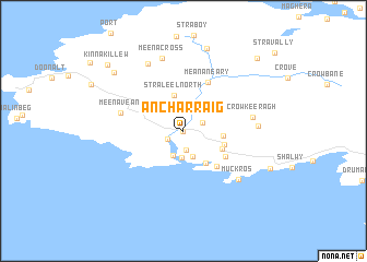 map of An Charraig