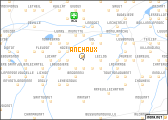 map of Anchaux