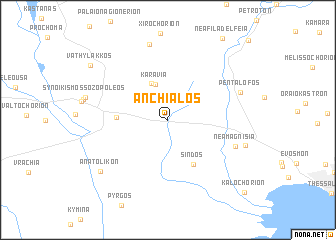 map of Anchíalos