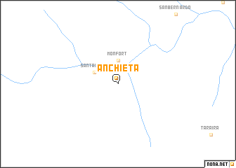 map of Anchieta