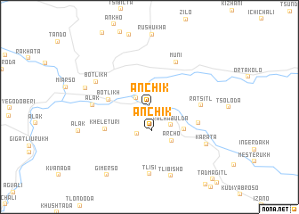 map of Anchik